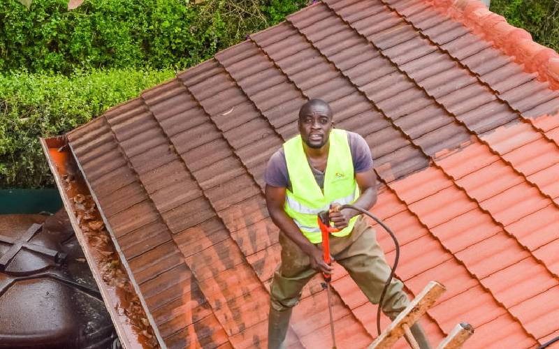 Daring investor sees a fortune in risky roof cleaning business