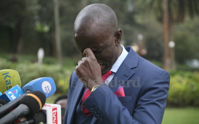 Emotional affair: Sossion bows out of KNUT