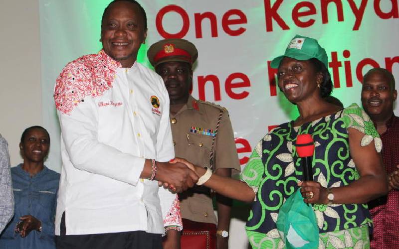 Don't extend your term, Karua cautions Uhuru