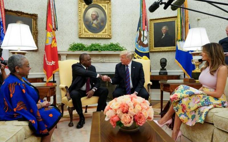 Uhuru met with Trump once before in Aug. 2018.