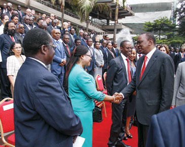 President Uhuru Kenyatta tells EU to buy more African goods