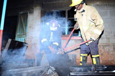 Fire outbreak at Mbaga Girls' High School in Siaya