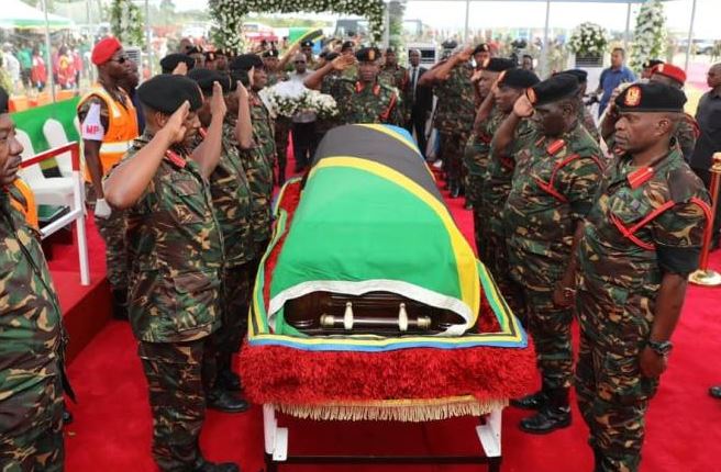 Tears as Tanzania buries 'people' president