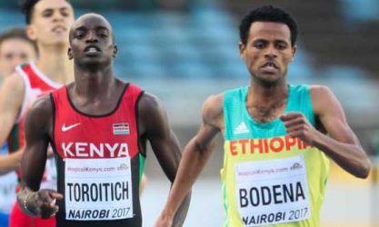 Gold search intensifies: Jebitok and Nzangi in action in 1,500m