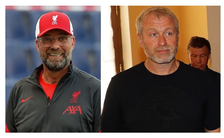 Government right to sanction Chelsea's Abramovich, says Liverpool's Klopp 