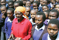 Age is just a number, this granny proves as she sits KCPE at 75