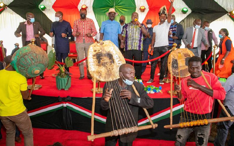 Gusii leaders, CSs endorse Raila for State House contest