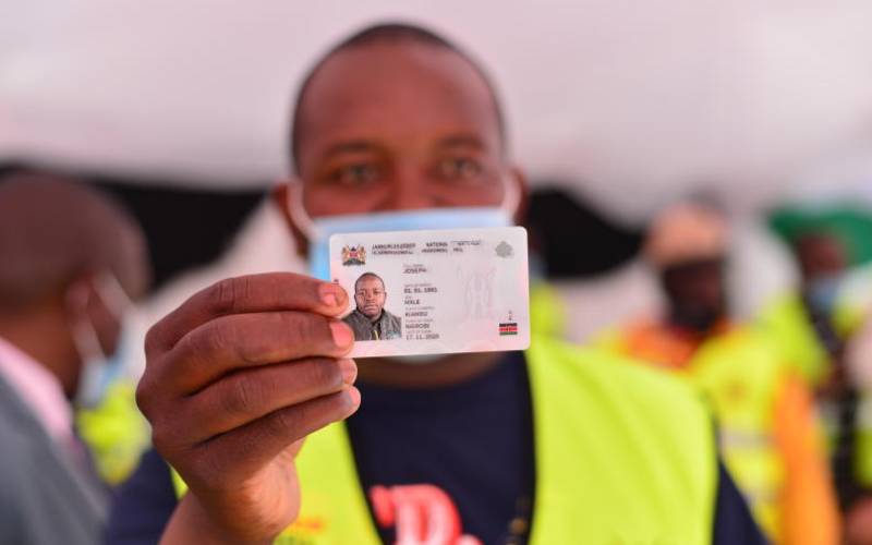 Huduma Namba cards: Youth out of reach after throwing away sim cards 