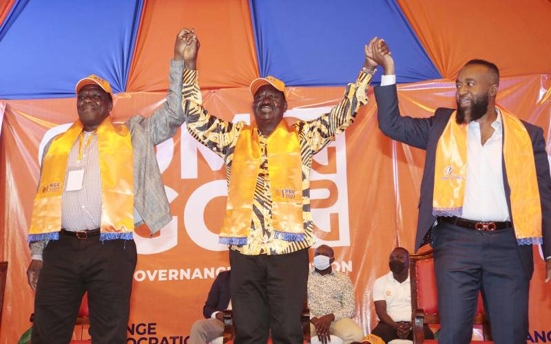 I won't forsake Uhuru, Raila says as ODM firms up primaries plan