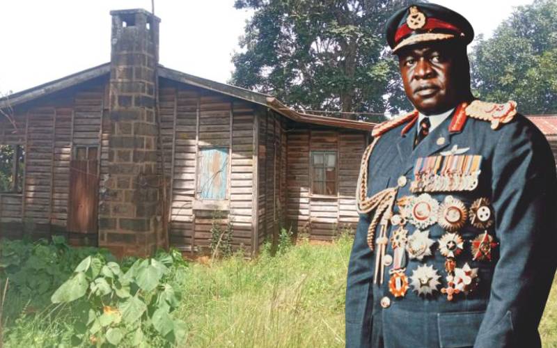 Idi Amin’s house in sleepy Nyeri village stirs painful, dark memories