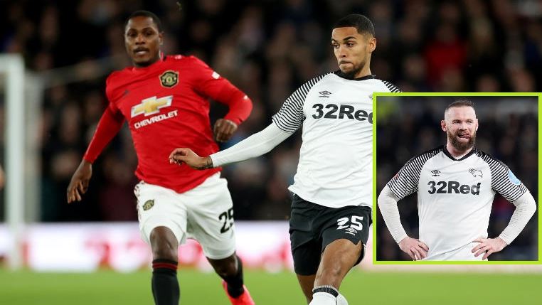Ighalo double as United ease past Rooney's Derby