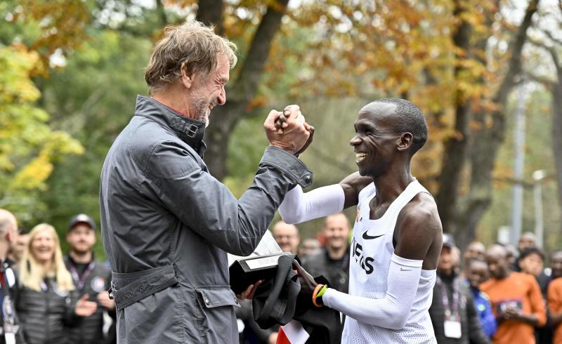 INEOS announces long time tie with Kipchoge
