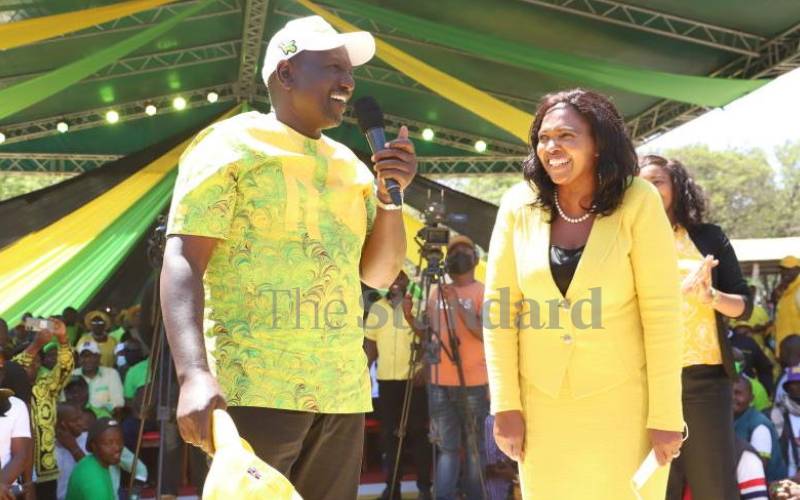 Jitters over Ruto's endorsement of Tabitha Karanja for Nakuru senate seat 