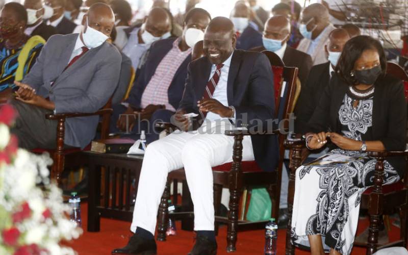 Kinyanjui blasts Tanga Tanga MPs in church over 'Kihika for governor' chants as  Ruto watches