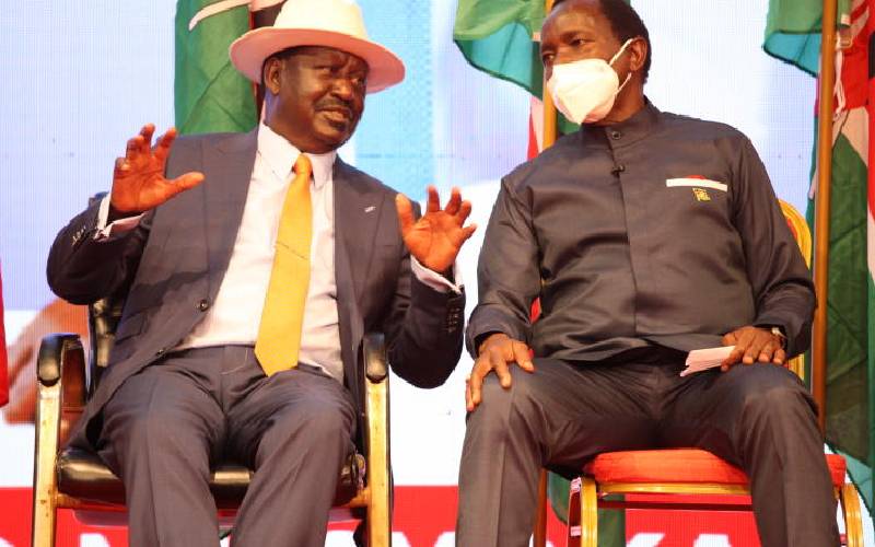 Leaders pile pressure on Kalonzo to team up with Raila in Azimio