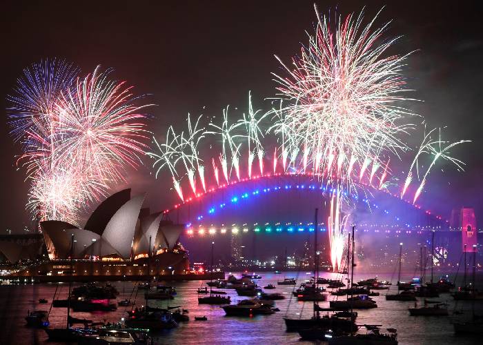 How time zones affect New Year celebrations