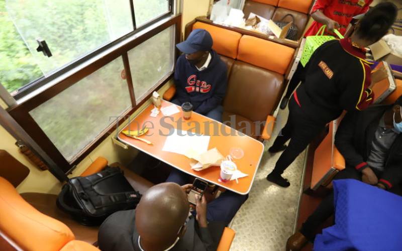 Comforts inside First Class.