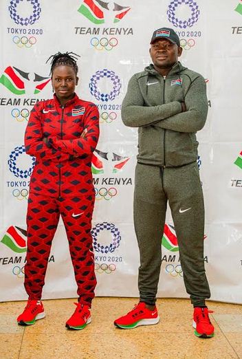 Team Kenya receive Tokyo Olympics kit : The standard ...