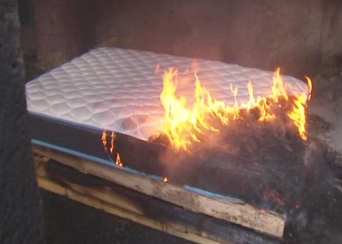 Man storms mother-in-law’s home at night, burns her mattress and clothes