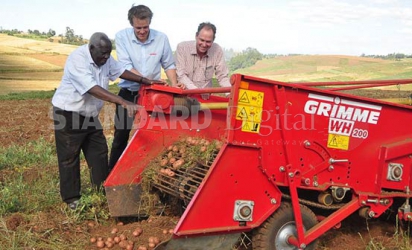 Mechanisation can double your returns, potato farmers told