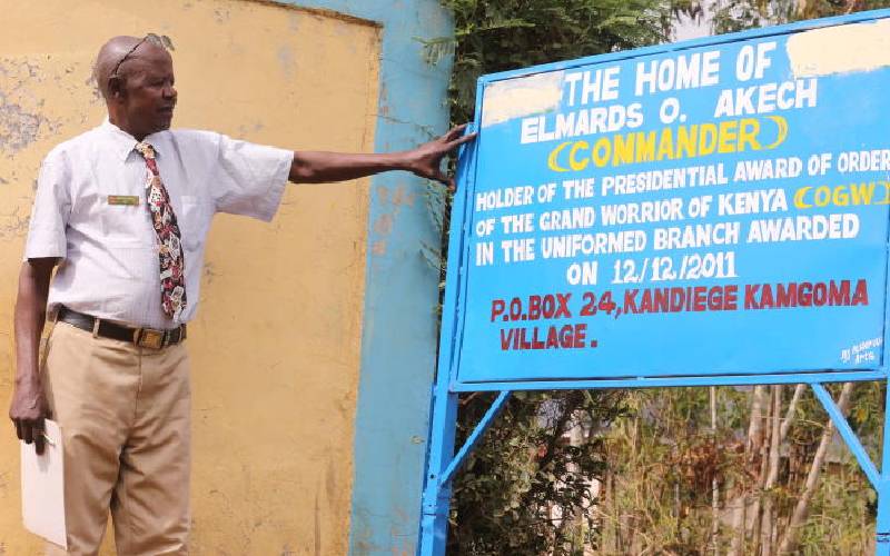 Meet the Homa Bay village sensation 'obsessed' with his OGW award