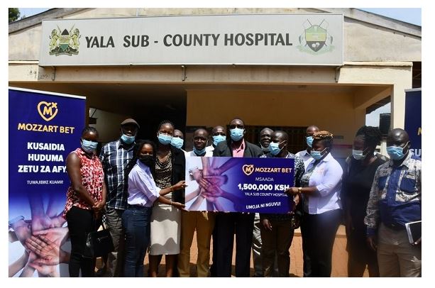 Mozzart continues to support healthcare facilities – Yala Sub County Hospital receives new equipment