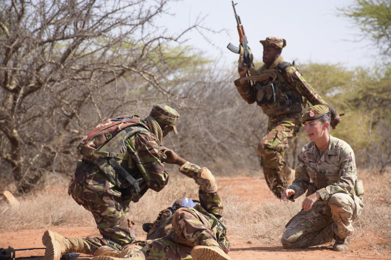 UK-Kenya defence training resumes at Archers Post, Samburu County