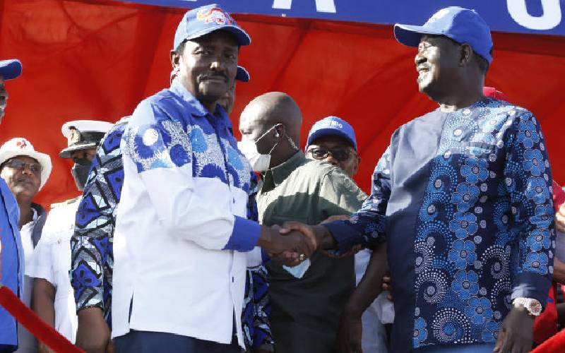 My fears on Raila: Kalonzo Musyoka wary that deal could fall after victory