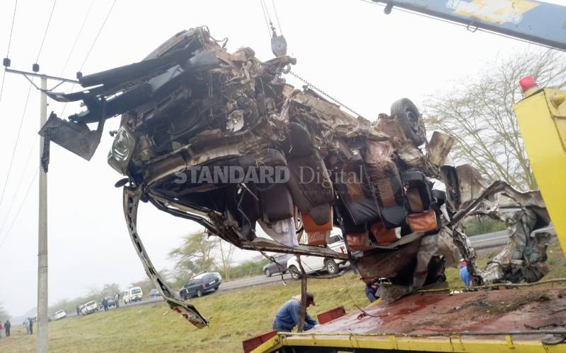 Nine killed, scores injured in Gilgil dawn road accident