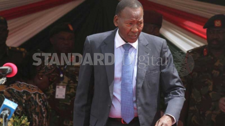 Nkaissery defends KDF over claims of poll rigging
