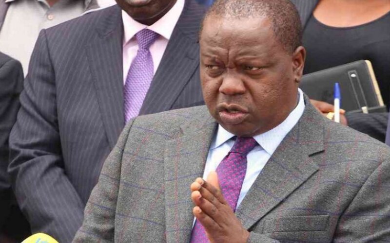 Matiang’i orders senior police officers not to marry their juniors