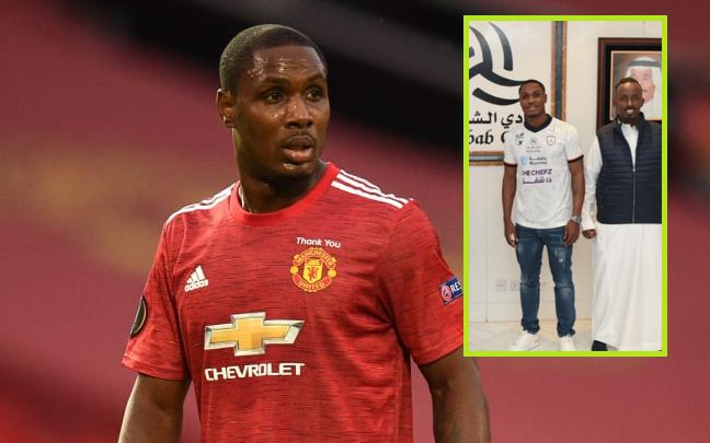 Odion Ighalo joins Saudi Arabian side Al Shabab after leaving Manchester United