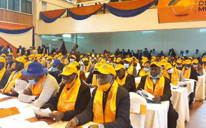ODM's direct ticket proposal most preferred ahead of August 9 polls