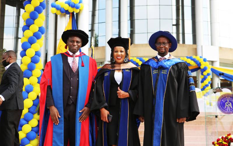 Over 1,500 students graduate at USIU-Africa’s 43rd commencement ceremony