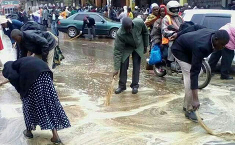 Eldoret streets washed ahead of Prophet Owuor’s crusade