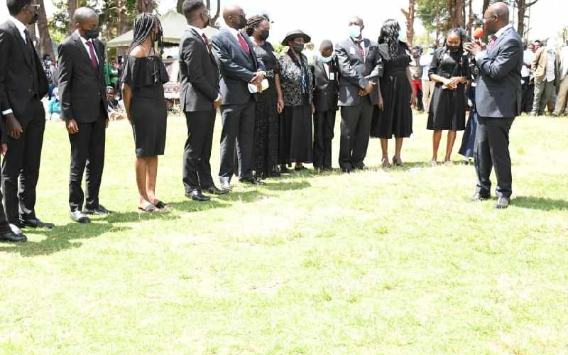 Politicians left stranded after pastor orders mourners to leave