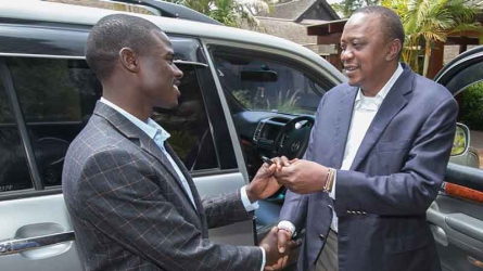 President Uhuru gifts Prado to needy young MP 