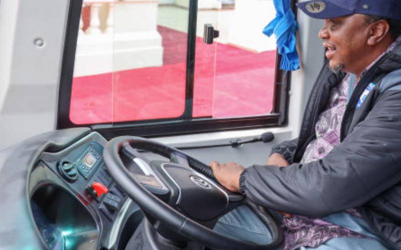President Uhuru Kenyatta donates 10 buses to schools, community institutions