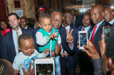 Uhuru meets Kenyans in Belgium, assures to prioritise diaspora interests