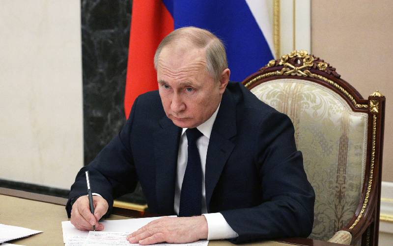 Putin says Russia to use Middle East volunteer fighters against Ukraine
