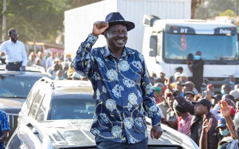 Raila Odinga: I'm nobody’s project, I'm my own man