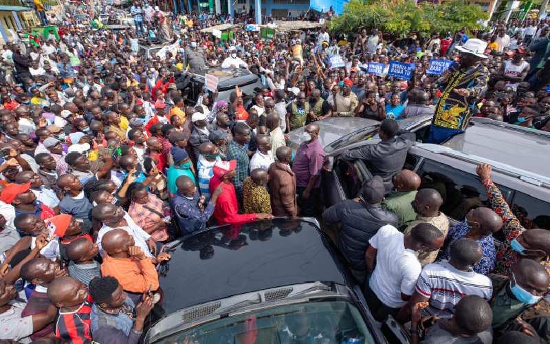 Raila urges supporters to register in high numbers
