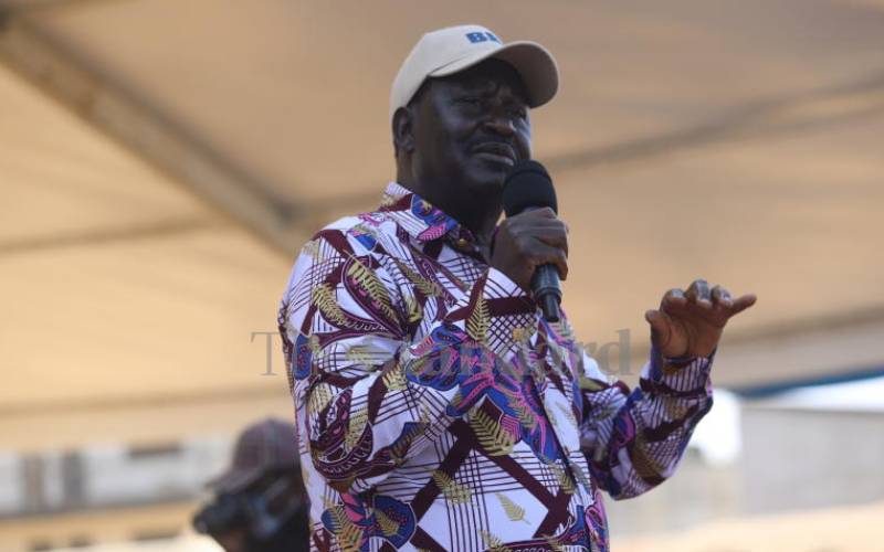 Raila wants to jail all thieves, will that be a prudent move?