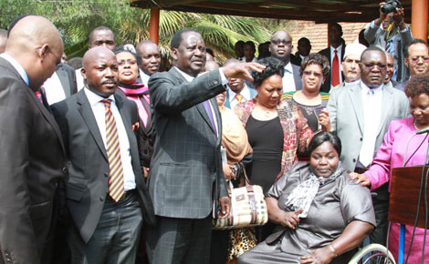Answers ODM MPs sought from Raila on referendum