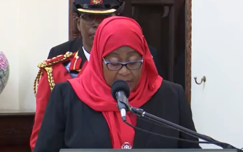 Madam President: Samia Suluhu Hassan swearing in [Photos]