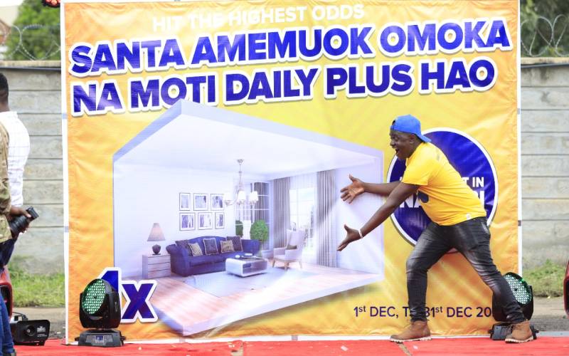 Sh40 costs man Sh9,000,000 house in Omoka na Moti Daily Promotion
