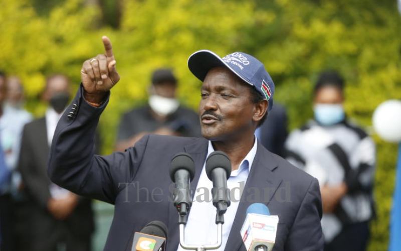 State House bid is not a two-horse race, says Kalonzo 