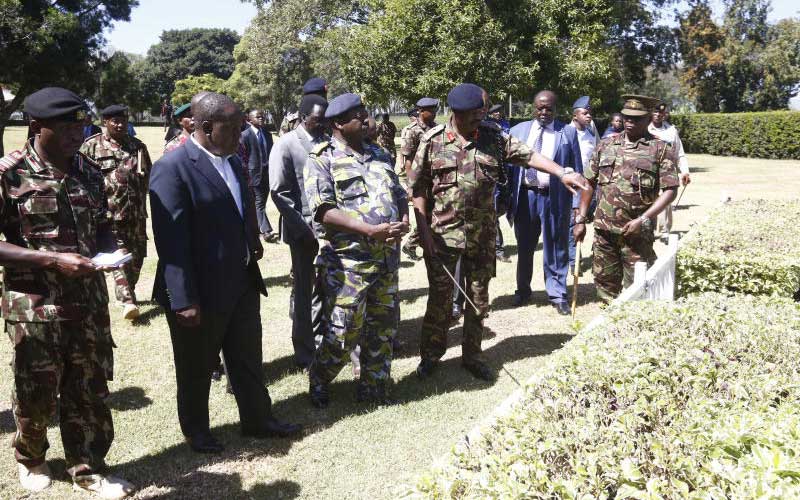 State officials tour Kabarak as funeral plans in top gear