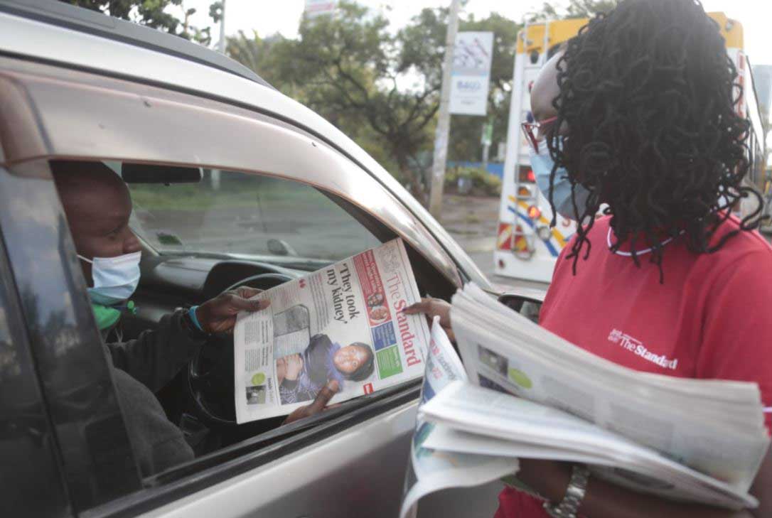 Kenyans Give New Look Standard Newspaper Warm Reception Photos