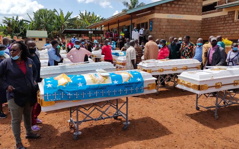 Tears and gloom at Embu hospital as families collect 15 bodies